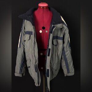 Denver Hayes Gray & Navy Heavy Duty Wintet Jacket